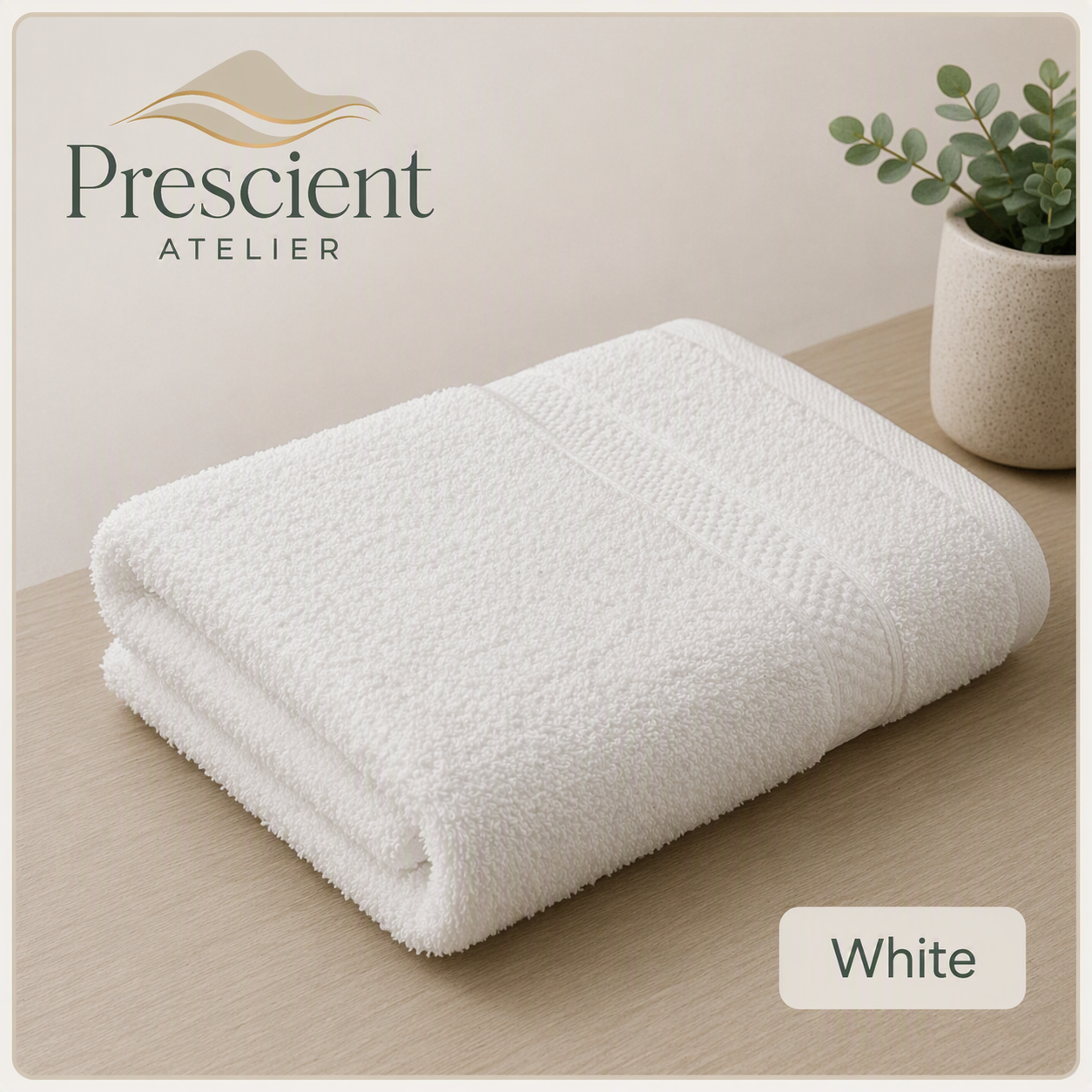 Prescient Atelier - Bath Towel - 100% cotton - 500GSM